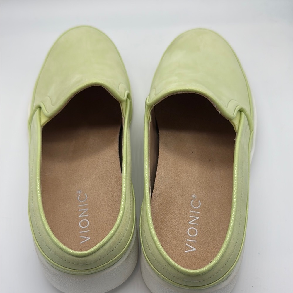 Vionic Light Green Mules - Picture 4 of 6